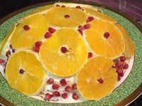 Торт Черепашка с апельсинами