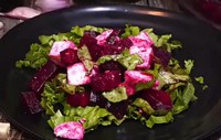 Лёгкий свекольный салат